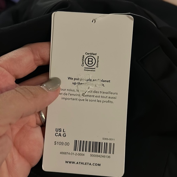 Athleta Black Get Set Sweatshirt - Picture 10 of 12